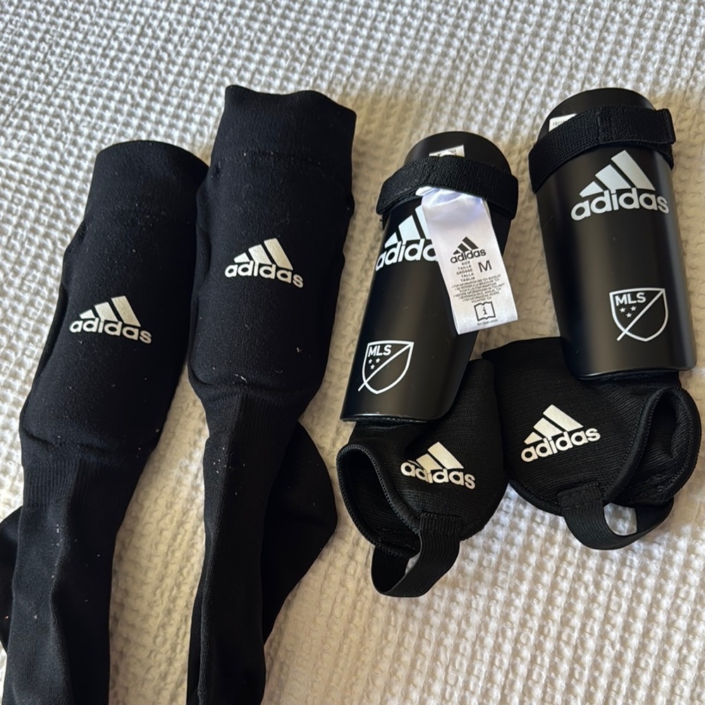 Adidas Black Performance Socks & Tights Collection